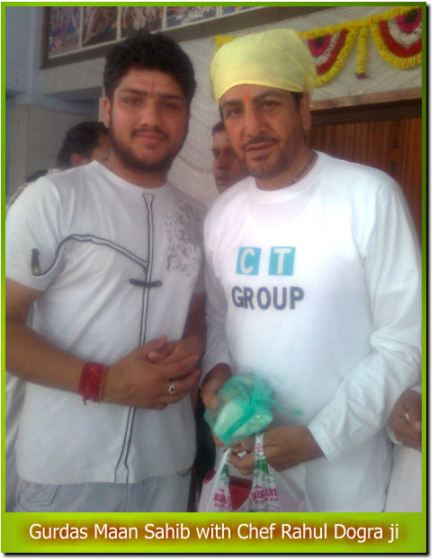 Gurdas Maan Sahib with Rahul Dogra